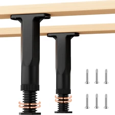 2PC Bed Frame Support Legs Stabilizer Replacement Universal Slat Reinforcement 5