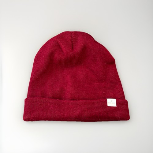 Yanibest Satin Lined Knit Beanie Hat Winter Slouchy Beanie Red Womens OS