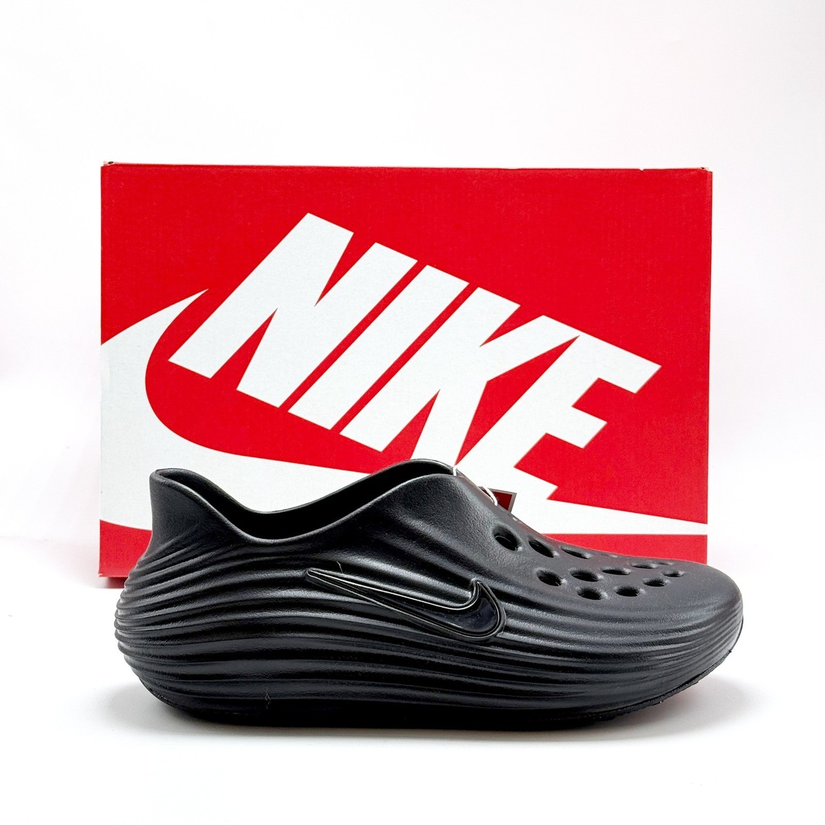 NEW* Men NIKE ReactX Rejuven8 Black/Black/Black (HV5060 001) 👍 | eBay