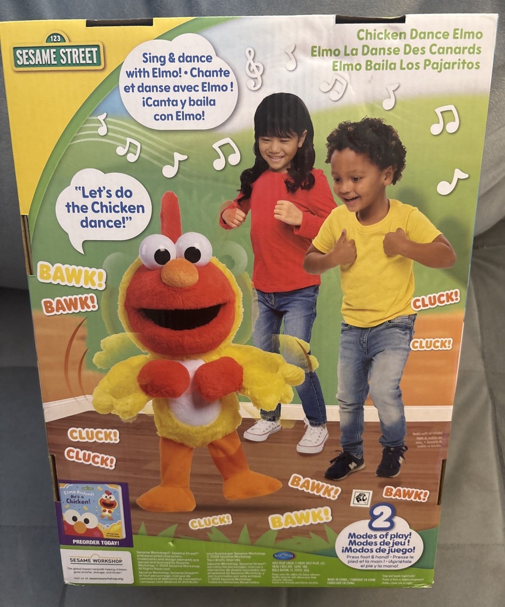 Just Play Sesame Street Chicken Dance Elmo, Kids Toys For Ages 2+