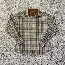 Wrangler Retro Sawtooth Western Pearl Snap Shirt XL Long Sleeve Brown