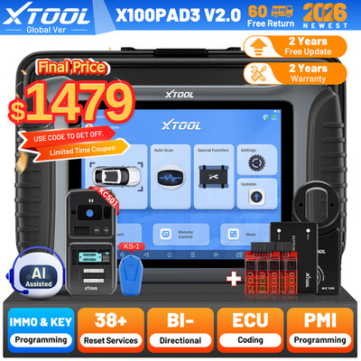 XTOOL X100 PAD3+KC501+KS-1 IMMO Diagnostic Scanner Key Programming Full System