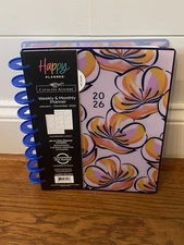 The Happy Planner 2026 Classic Dashboard Layout Planner New Catalina Aguirre Blu
