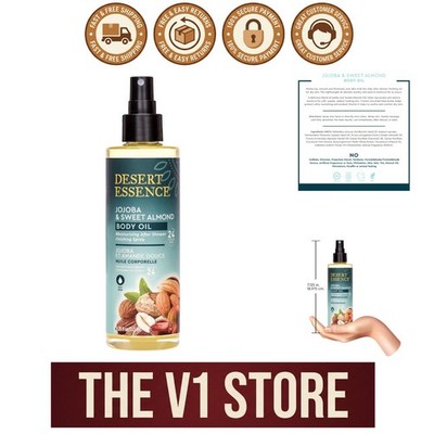 Luxurious Jojoba & Sweet Almond Body Oil Spray - 24hr Hydration in 8.28 fl. oz.