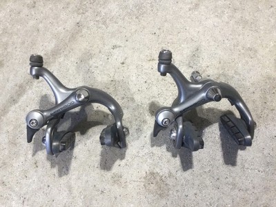 Shimano 600 Tricolor BR-6400 Gray Short-Reach Side-Pull Brake Calipers