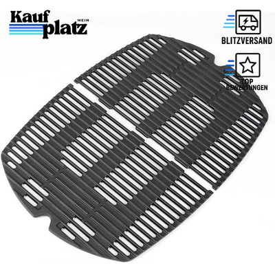 Grillroste Gusseisen 2er Pack für Weber Q3200 Q300 57060001 586002 426001