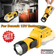 Work Lamp For Dewalt Flashlight DCL510 12V Li-ion Battery LED Cordless Worklight