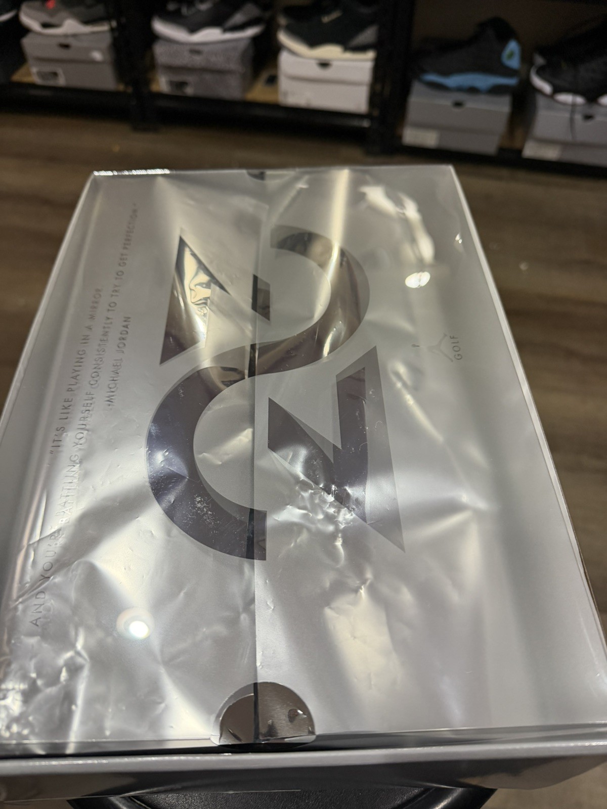 Nike Air  Jordan 1 High Golf Gift Giving Pack Men's FD6815-001 Size 9.5 thumbnail 3