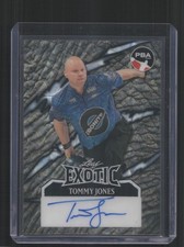2025 LEAF PBA #E-TJ1 TOMMY JONES /7 AUTO EXOTIC