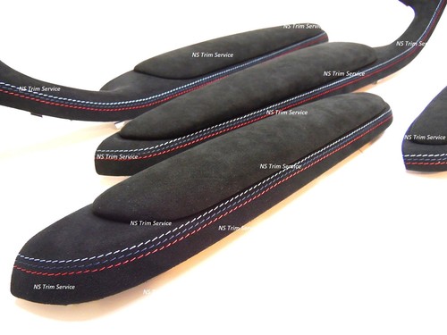 BMW M3 E46 3 SERIES E46 ALCANTARA DOOR ARMRESTS PADS - RETRIMMING SERVICE - Picture 13 of 24
