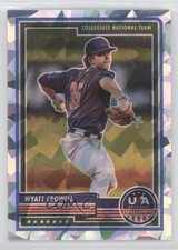 2023 Panini USA Baseball Stars & Stripes Crystals Prizm 16/23 Wyatt Crowell tj1