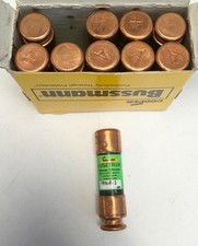 Box of 10 Cooper Bussmann Fusetron, Class RK5 Fuses, FRN-R-3