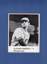 #30 CLAUDE PASSEAU, Cubs ~ 1942 Play Ball USA | 1976 HRT/RES commemorative card