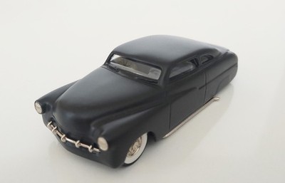 DMP 1949 Mercury Lead Sled 1/43 Brooklin KOOL KUSTOMS Matte Black
