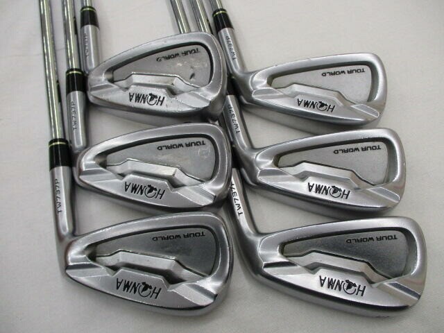 HONMAアイアン　TW737P 5〜10番　６本セット HONMA TOUR WORLD TW737P Iron Set 6 pcs 5-10 Flex Stiff