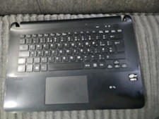 L189 Sony Vaio Laptop SVF142C29M 3PHK8PHN010 Palmrest & UK Keyboard 