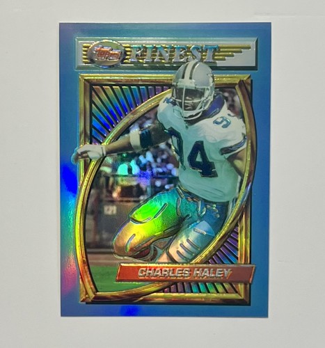 Charles Haley [Refractor] #169 1994 Topps Finest card