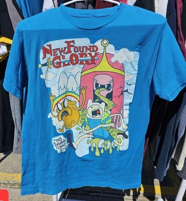 New Found Glory Adventure Time short sleeve royal color shirt KV34604