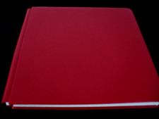Creative Memories Ruby Red 12x12 Album, with Spargo pages