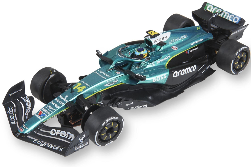 F1 Esports Scale Racing Set SCX 1/32 Scale Analog Formula Grand Prix Slot Car race set Formula 1 ...