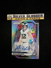 2024 Reed Blankenship Panini Prizm Auto Base Silver Prizm #236 PhiladelphiaEagle