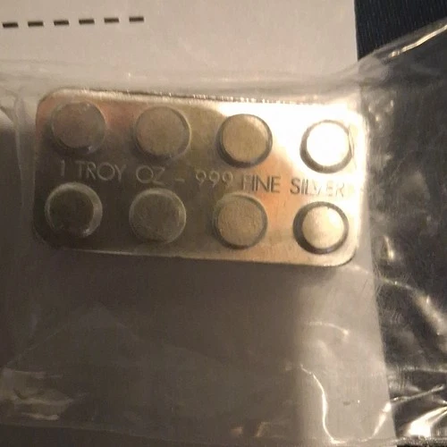 1 Troy Oz .999 Fine Silver Bar