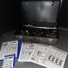 Lowel Case With Pro-light, V-light, Gels, And 2 Stands