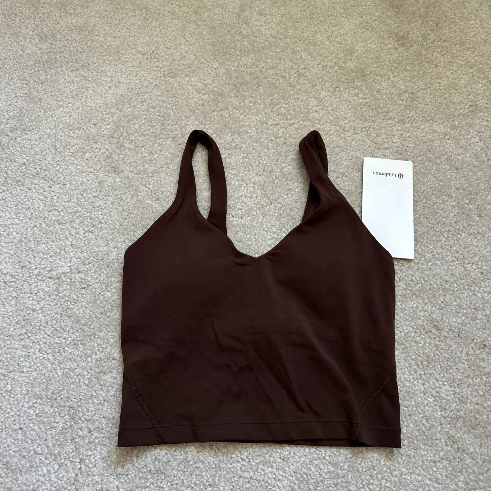 2-3 NWT size 4 Lululemon Align Tank LVCK