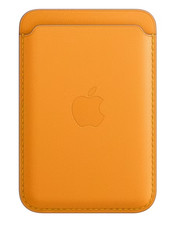 Apple iPhone LEATHER Wallet with MagSafe - California Poppy - New/Open Box 
