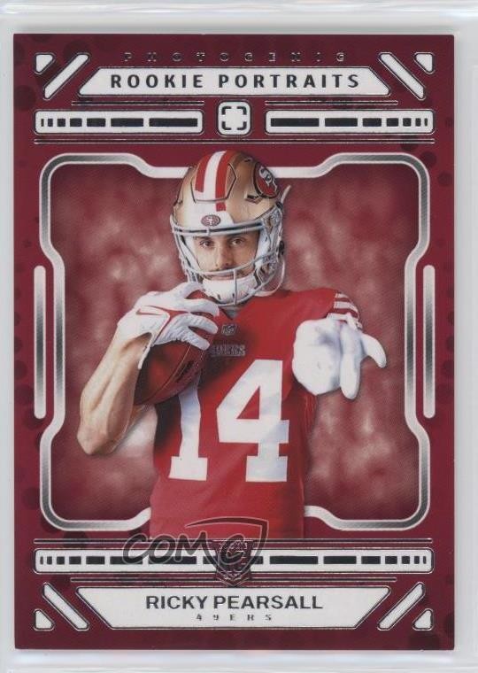 2024 Panini Photogenic Rookie Portrait Ricky Pearsall #159 Rookie RC y6t