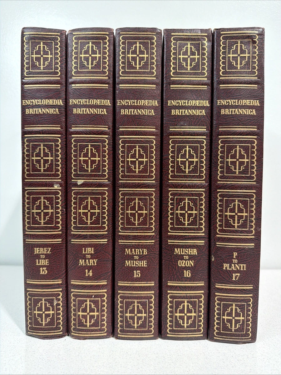 Encyclopædia Britannica, Inc Encyclopedias Hardcover Antiquarian