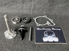 MacDaddy Racing Yamaha RZ350 Billet Water Pump Rebuild Kit with Pancake Bearing