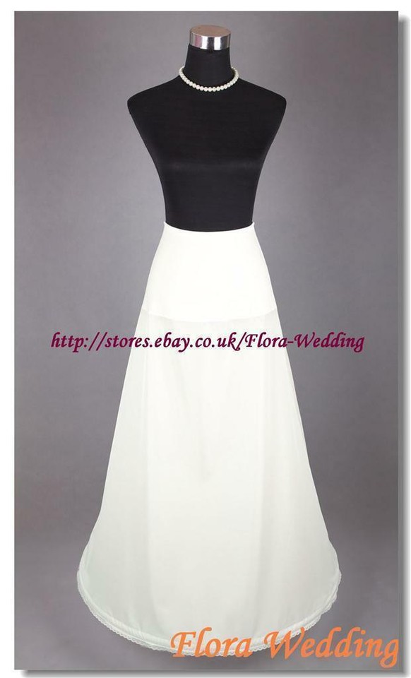 Bridal Wedding Petticoat Underskirt Prom Hoop Crinoline Fancy Skirt Slip 11 Styles Customized main image 1