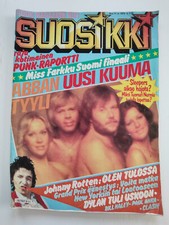 ABBA, LINDA RONSTADT, KATE BUSH, JOHNNY ROTTEN, THE CLASH Finnish magazine 1979.