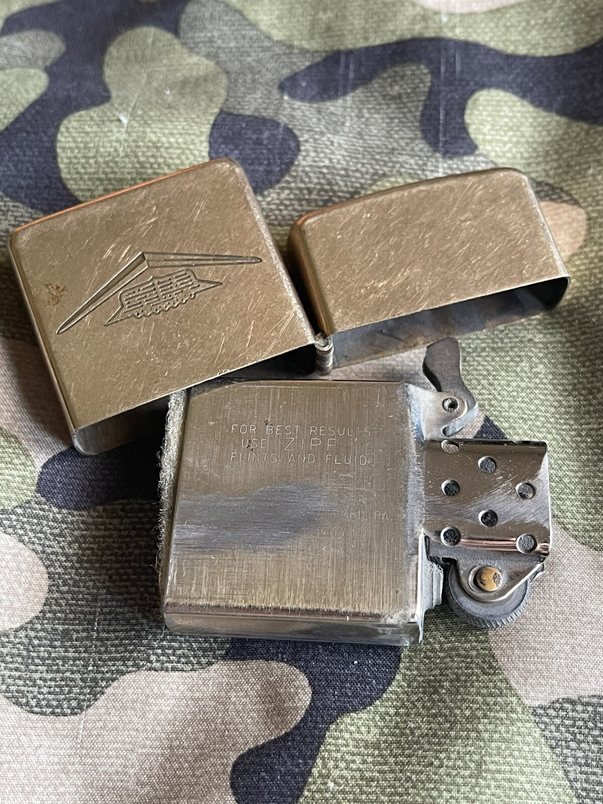 Vintage Zippo Lighter - 10k Gold Filled - Cadillac - Fred Connor
