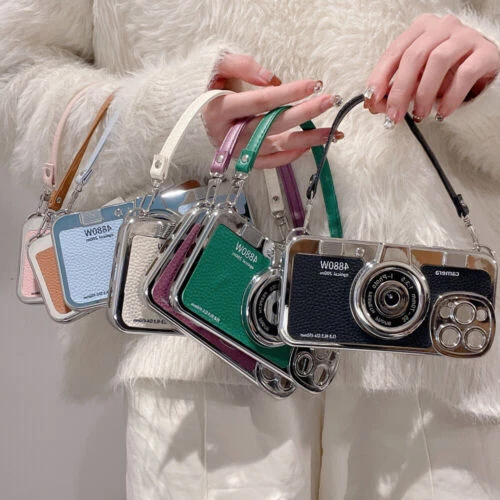 3D Vintage Camera Case Shockproof Girl Cover For iPhone 15 Pro Max 14 13 12 11 - 第 10/31 張圖片