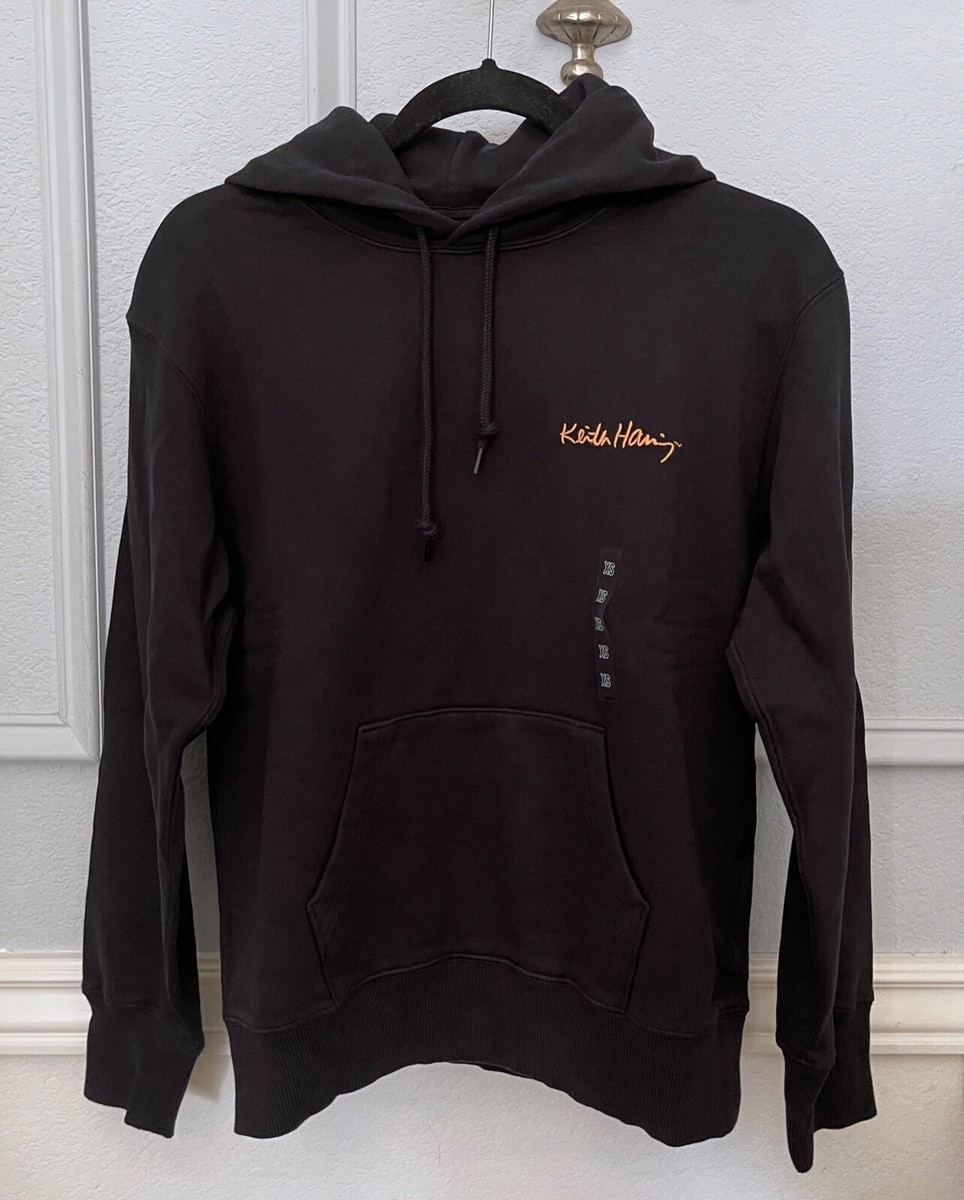 Uniqlo Keith Haring x Tokyo Men Long Sleeve Sweat Pullover Hoodie