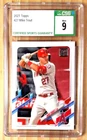 2021 TOPPS MIKE TROUT CARD#27 CSG 9 MINT LOS ANGELES ANGELS