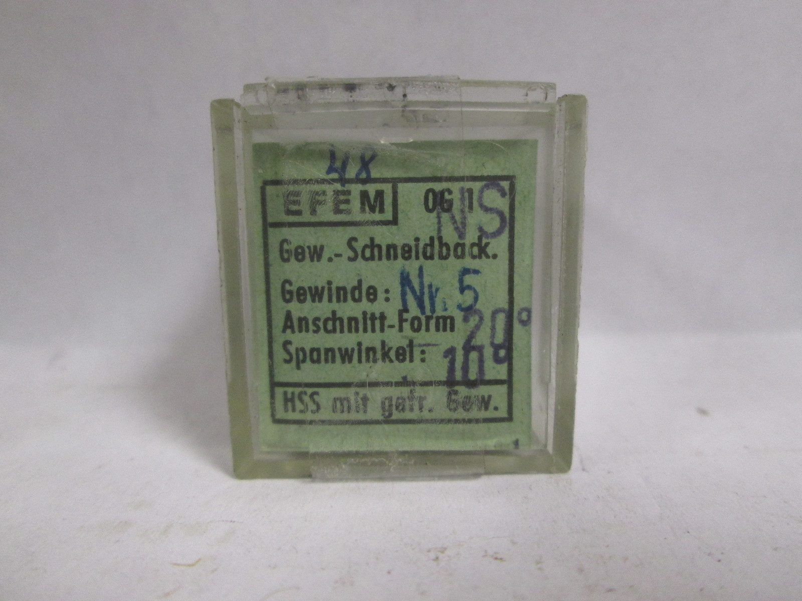 EFEM #5 - 48 Ground 5/16" D Standard Chaser Set for Steel