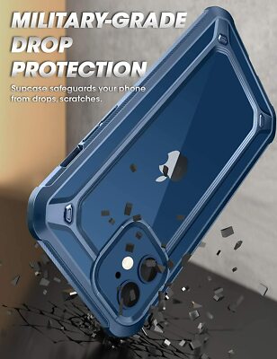 SUPCASE for iPhone 12 Mini 5.4 inch, Dual Layer Case Screen Shockproof Cover US