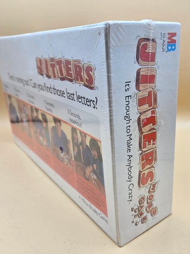 Vintage 1986 Milton Bradley JITTERS Word Board Game Ages 10+ BRAND NEW, SEALED - Picture 4 of 10