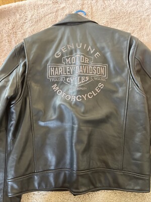 Genuine black Leather Harley Davidson All American Legend