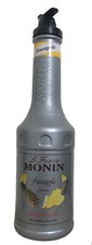 Monin Puree 1 Litre Pineapple Flavours Cocktail Mix Desserts Smoothies Vegan