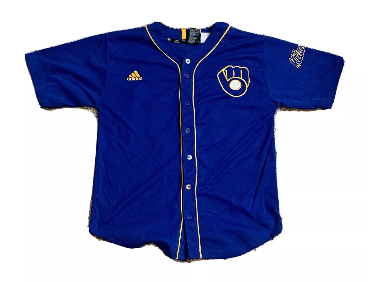  MLB Prince Fielder Milwaukee Brewers Youth Replica