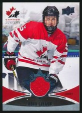 2016-17 UD Team Canada Juniors Jersery Noah Gregor Jersey #142