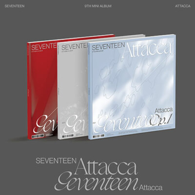 SEVENTEEN 9th Mini Album Attacca Random Ver. CD+P.Book+3p Card+