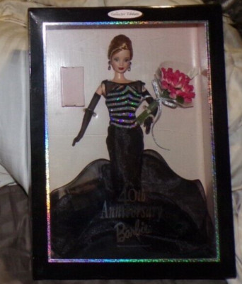 40周年COLLECTIBLES Barbie⑫ 1999 Vintage Barbie 40th. Anniversary Doll w/Authentic Miniature