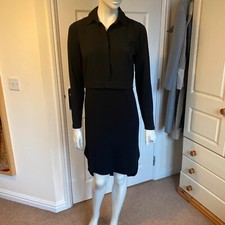 Breeze Black Midi Dress - Size 10, Used Good Condition