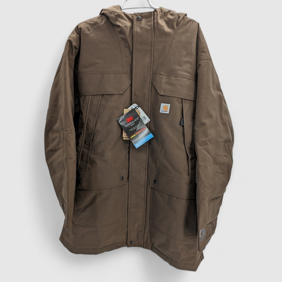 Carhartt Quick Duck Canyon Brown Jas Carhartt Men Quick Duck