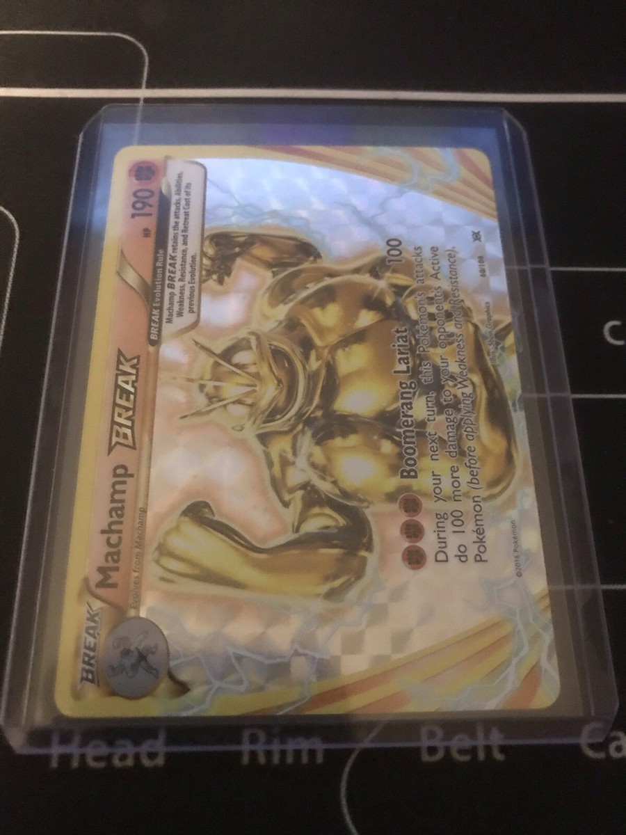新品 レア MAD BREAKS/WEAK POINTS/XXL Machamp BREAK 60/108 Evolutions Holo for sale online | eBay